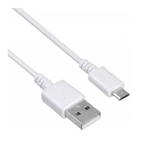 Кабель Buro BHP MICROUSB 0.8 micro USB B (m) USB A(m) 0.8м белый - фото 2