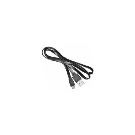 Кабель Buro BHP MICROUSB 1M FLAT micro USB B (m) USB A(m) 1м черный плоский - фото 1