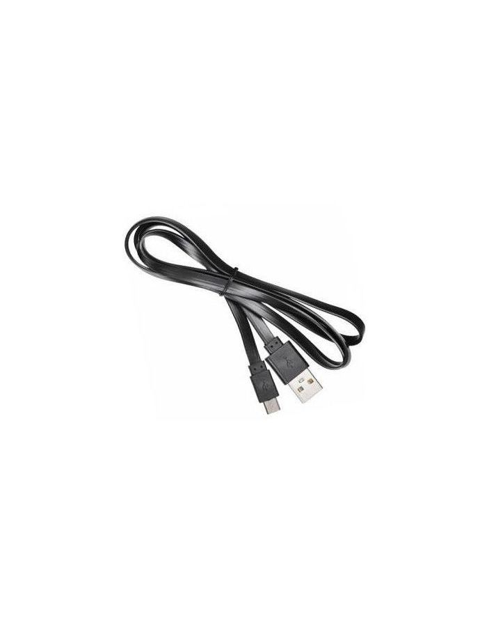 Кабель Buro BHP MICROUSB 1M FLAT micro USB B (m) USB A(m) 1м черный плоский buro bhp ret typec18 usb a m usb type c m 1 8м