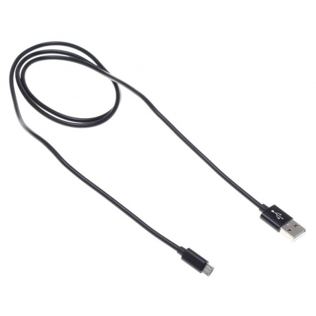 Кабель Buro BHP RET LGHT-B micro USB B (m) USB A(m) 1м черный - фото 1