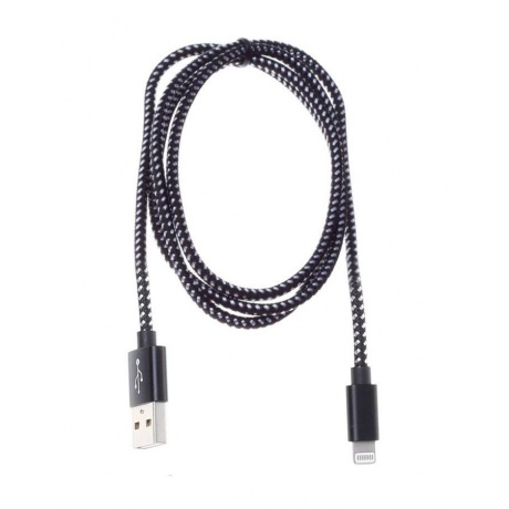 Кабель Buro BHP RET LGHT-B-BR Lightning (m) USB A(m) 1м черный - фото 1