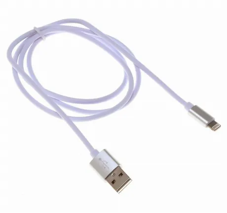 Кабель Buro BHP RET LGHT-W Lightning (m) USB A(m) 1м белый