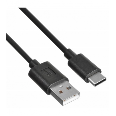 Кабель Buro BHP USB-C 1M USB A(m) USB Type-C (m) 1м черный - фото 2