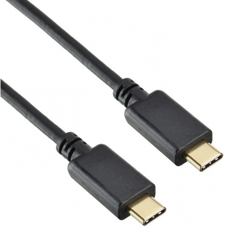 Кабель Digma Power Delivery 60W USB Type-C (m) USB Type-C (m) 2м черный - фото 1