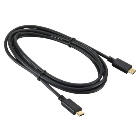 Кабель Digma Power Delivery 60W USB Type-C (m) USB Type-C (m) 2м черный - фото 2
