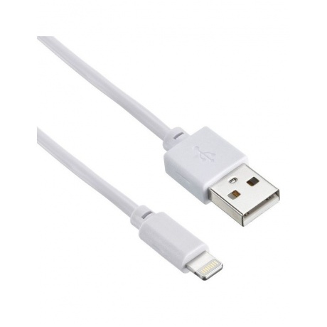 Кабель Digma USB A (m) Lightning (m) 1.2м белый - фото 1