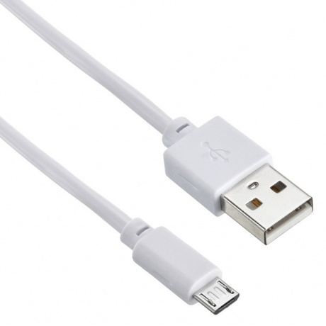 Кабель Digma USB A (m) micro USB B (m) 0.15м белый - фото 1
