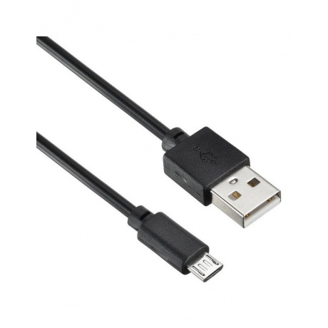 Кабель Digma USB A (m) micro USB B (m) 0.15м черный - фото 1