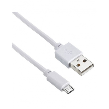 Кабель Digma USB A (m) micro USB B (m) 1.2м белый - фото 1