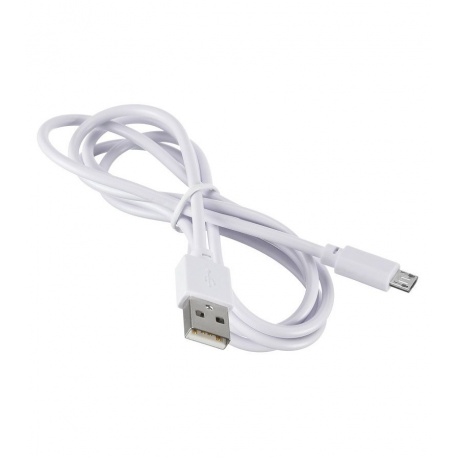 Кабель Digma USB A (m) micro USB B (m) 1.2м белый - фото 2