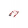 Кабель Hama Flat 00173645 Lightning (m) USB A(m) 1.2м розовый пл...