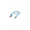 Кабель Hama Flat 00173646 Lightning (m) USB A(m) 1.2м синий плос...