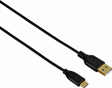 Кабель Hama Flexi-Slim 00135784 USB Type-C (m) USB A(m) 0.75м че...