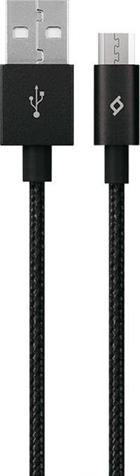 

Кабель ТTEC microUSB alum 1.0m black, Черный