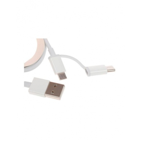 Кабель двойной Xiaomi Mi 2-in-1 USB Cable Micro USB to Type-C (100cm) SJV4082TY - фото 2
