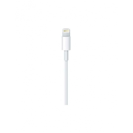 Кабель Apple USB (M)- Lightning (M), 1 м, белый - фото 3