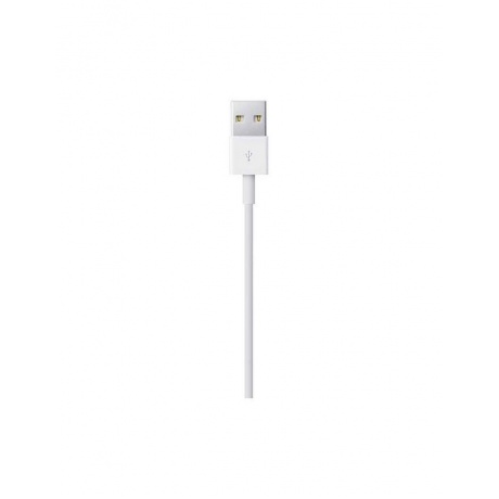 Кабель Apple USB (M)- Lightning (M), 1 м, белый - фото 4