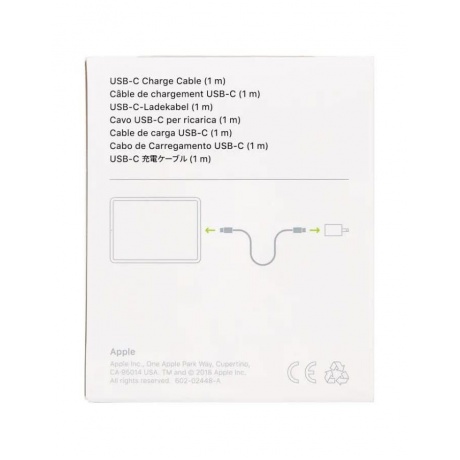 Кабель Apple USB-C 1м (MUF72ZM/A) - фото 4