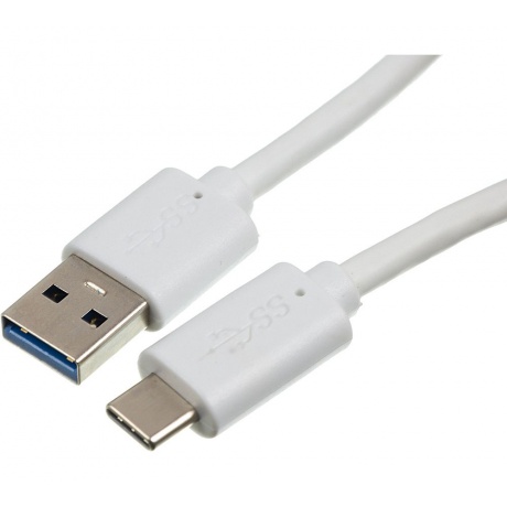 Кабель Buro BHP USB-TPC-3W USB 3.0 A(m) USB Type-C (m) 3м белый - фото 2