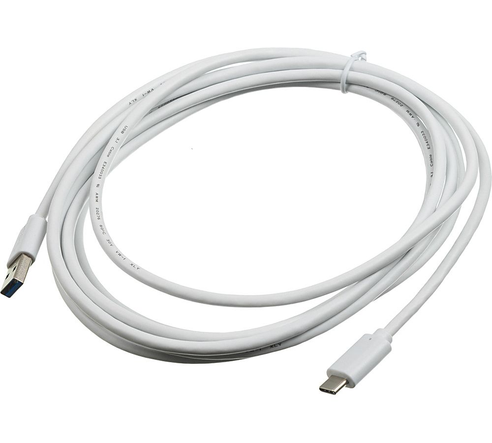 Кабель Buro BHP USB-TPC-3W USB 3.0 A(m) USB Type-C (m) 3м белый кабель type c 1 8м бюрократ bhp usb tpc 1 8w круглый белый