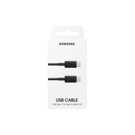 Кабель Samsung EP-DN975BBRGRU USB Type-C (m) USB Type-C (m) 1м черный (упак.:1шт) - фото 1