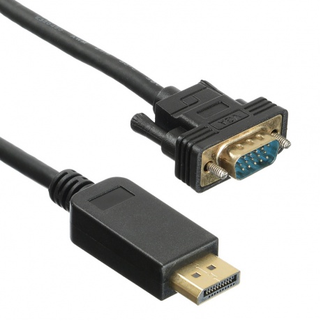 Кабель Buro 1.1v BHP DPP_VGA-2 DisplayPort (m) VGA (m) 2м - фото 2