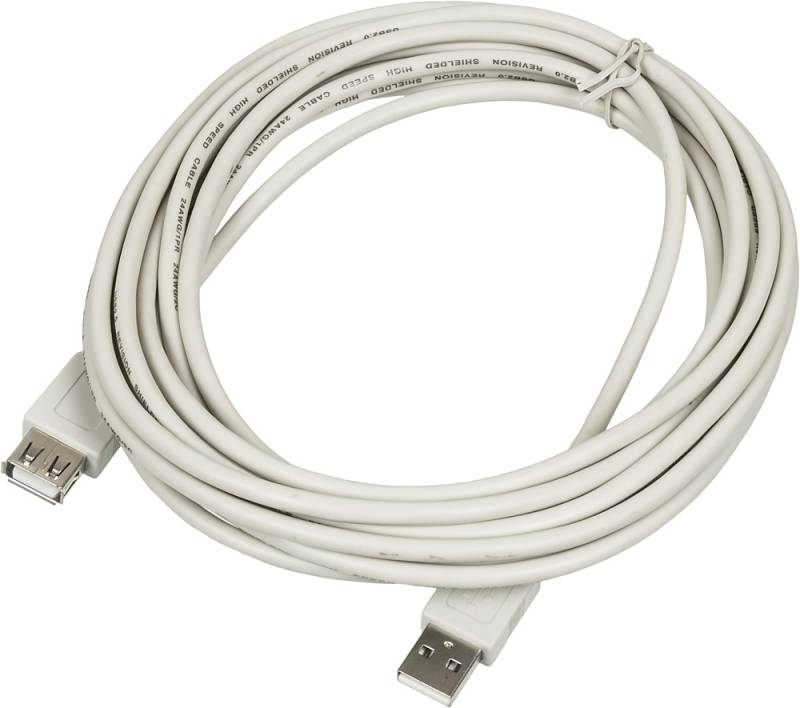 Кабель-удлинитель Ningbo USB A(m) USB A(f) 5м цена и фото
