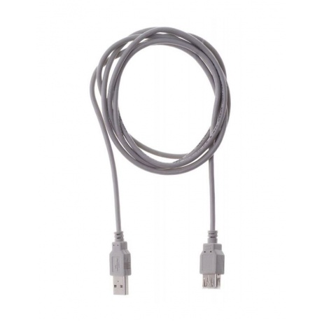Кабель Buro BHP RET USB_AF30 USB A(m) USB A(f) 3м серый блистер - фото 2