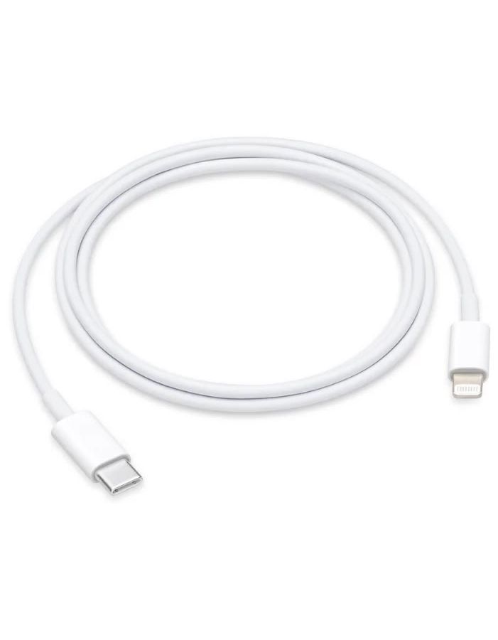 Кабель Apple MX0K2ZM/A Lightning (m) USB Type-C (m) 1м белый кабель apple lightning to usb 2m me291zm a