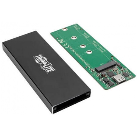 Переходник Tripplite U457-1M2-SATAG2 USB Type-C (m) SATA (B-Key) 0.15м черный - фото 4