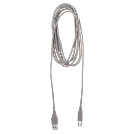 Кабель Buro BHP RET USB_BM30 USB A(m) USB B(m) 3м серый блистер - фото 2