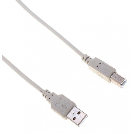 Кабель Buro BHP RET USB_BM30 USB A(m) USB B(m) 3м серый блистер - фото 3