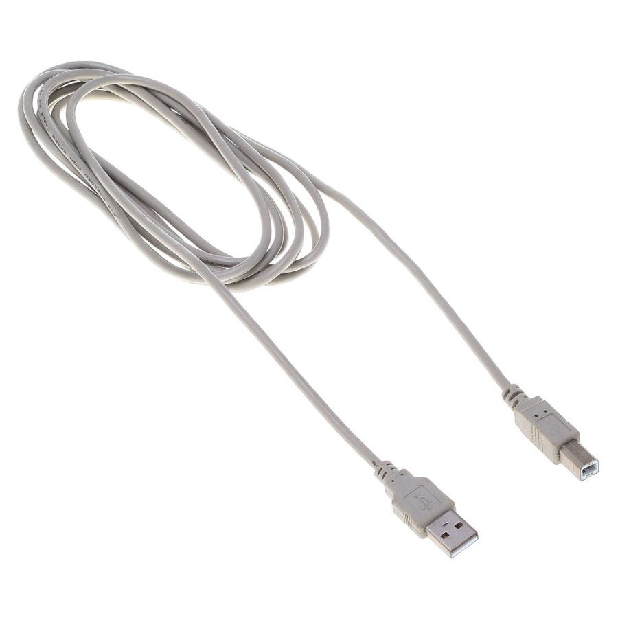 Кабель Buro BHP RET USB_BM30 USB A(m) USB B(m) 3м серый блистер цена и фото