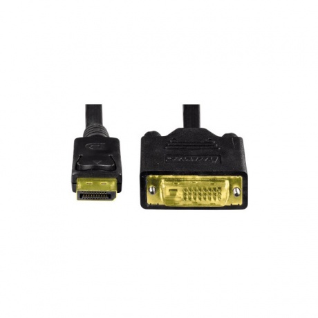 Кабель Hama H-54593 00054593 DisplayPort (m) DVI-D Dual Link (m) 1.8м черный - фото 2