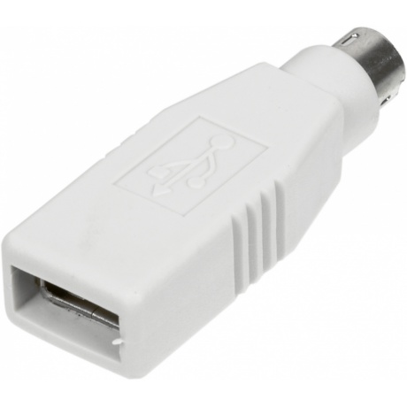 Переходник Ningbo MD6M USB013A PS/2 (m) USB A(f) серый - фото 3