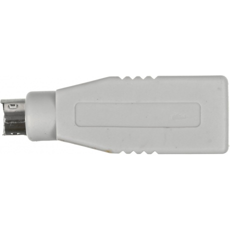 Переходник Ningbo MD6M USB013A PS/2 (m) USB A(f) серый - фото 4
