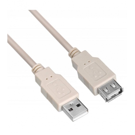 Кабель-удлинитель Buro USB2.0-AM/AF-3 USB A(m) USB A(f) 3м - фото 3