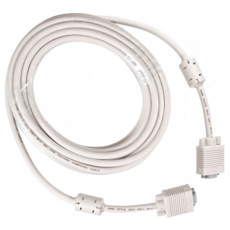 

Кабель Buro CAB016S-10M VGA (m) VGA (m) 10м феррит.кольца серый