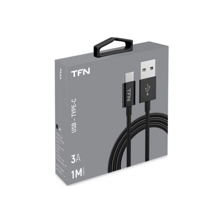 

Кабель TFN Type-C 1.0m TPE black (CUSBCUSB1MTPBK)
