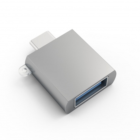 Адаптер Satechi USB 3.0 Type-C to USB 3.0 Type-A Space Gray ST-TCUAM - фото 2