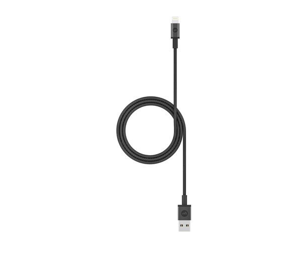 Кабель Mophie USB-A to Lightning 1м черный кабель defender ach01 03t usb lightning 1м 87807 red