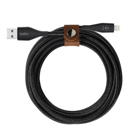 Кабель Belkin Boost^Charge F8J236DS04-BLK Lightning (m) USB A(m) 1.2м черный - фото 1