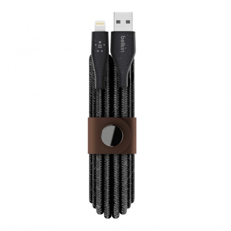 Кабель Belkin Boost^Charge F8J236DS04-BLK Lightning (m) USB A(m) 1.2м черный - фото 5