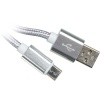 Кабель Redline УТ000014156 USB Type-C (m) USB A(m) 2м серебристы...