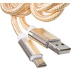 Кабель Redline УТ000014158 USB Type-C (m) USB A(m) 2м золотистый