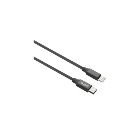 Дата-кабель PERO DC-05 Type-C to Lightning 3А 1м Black 448₽
