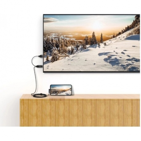 Кабель Mcdodo Shadow Series Lightning - HDMI, 2 метра, чёрный - фото 8