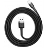 Кабель Baseus Cafule Special Edition USB - Lightning 2.4A 1m Gre...