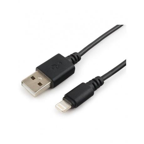 Кабель Cablexpert USB AM - Lightning 1m (CC-USB-AP2MBP) Black - фото 2