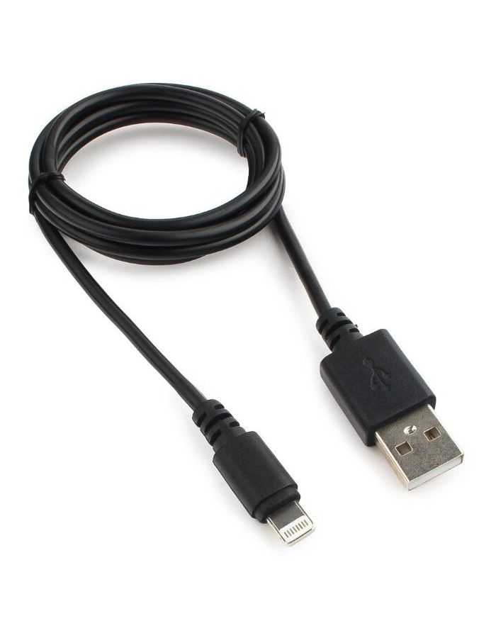 цена Кабель Cablexpert USB AM - Lightning 1m (CC-USB-AP2MBP) Black
